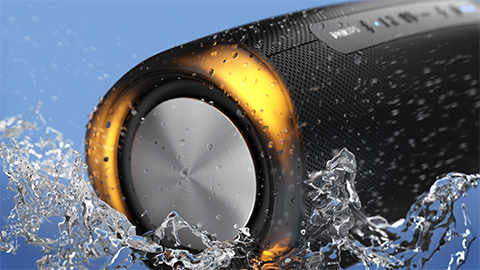 Parlantes port&aacute;tiles Bluetooth Philips resistentes al agua