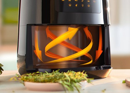 Pierna de pollo echa en el Airfryer