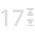 Icono de 17&nbsp;posiciones de longitud con bloqueo